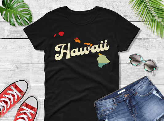 Comfort Colors® Hawaii Retro Vintage Shirt, State of Hawaii, Retro Vintage Hawaii Tee, Cute Hawaii TShirt