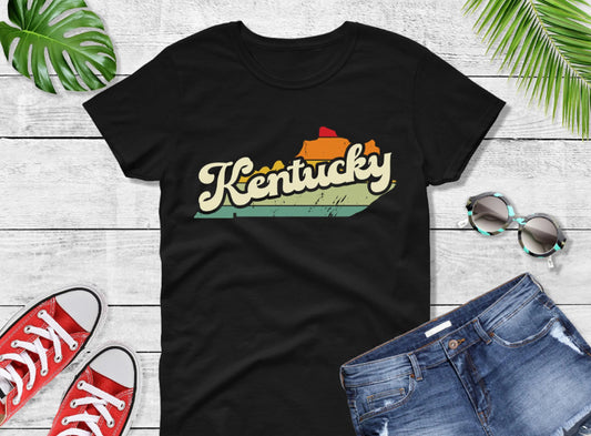 Comfort Colors® Kentucky Retro Vintage Shirt, State of Kentucky, Retro Vintage Kentucky Tee, Cute Kentucky TShirt