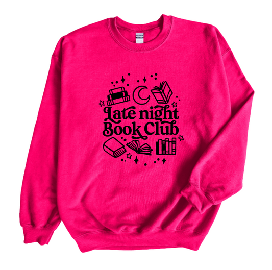 Late Night Book Club Sweatshirt