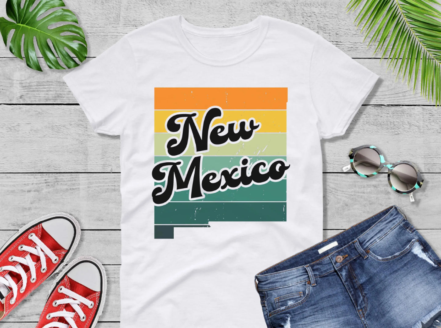 Comfort Colors® New Mexico Retro Vintage Shirt, State of New Mexico, Retro Vintage New Mexico Tee, Cute New Mexico TShirt