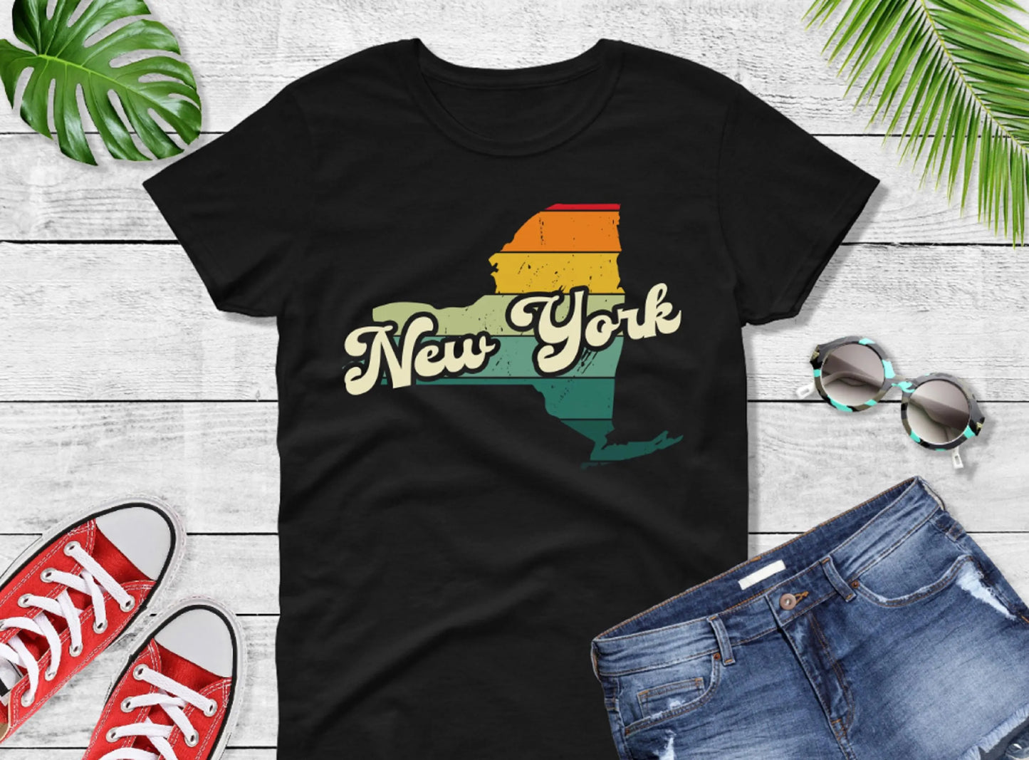 Comfort Colors® New York Retro Vintage Shirt, State of New York, Retro Vintage New York Tee, Cute New York TShirt