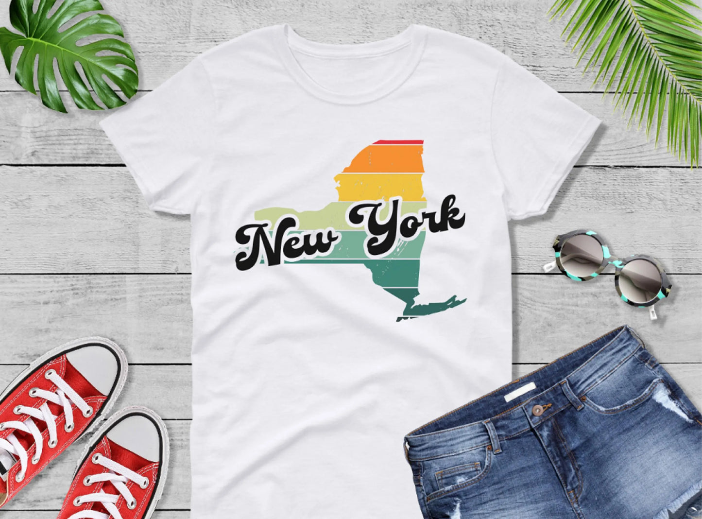 Comfort Colors® New York Retro Vintage Shirt, State of New York, Retro Vintage New York Tee, Cute New York TShirt