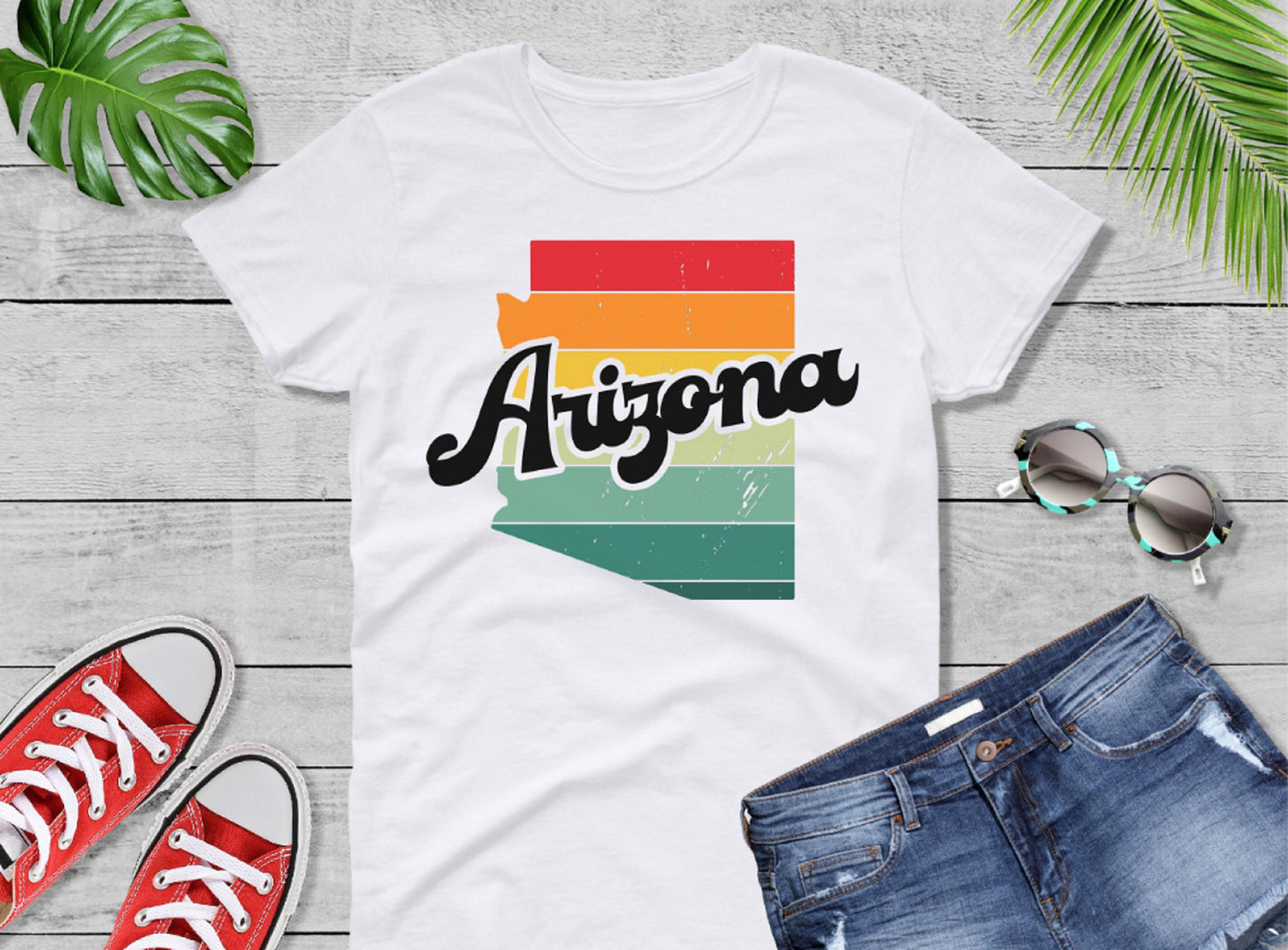 Comfort Colors® Arizona Retro Vintage Shirt, State of Arizona, Retro Vintage Arizona Tee, Cute Arizona TShirt