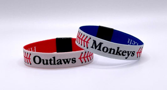 Custom Baseball Wristband