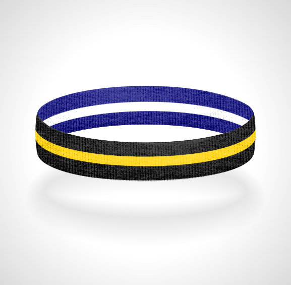 Reversible Thin Gold Line Wristband Bracelet - Pick a 2nd Thin Line Color