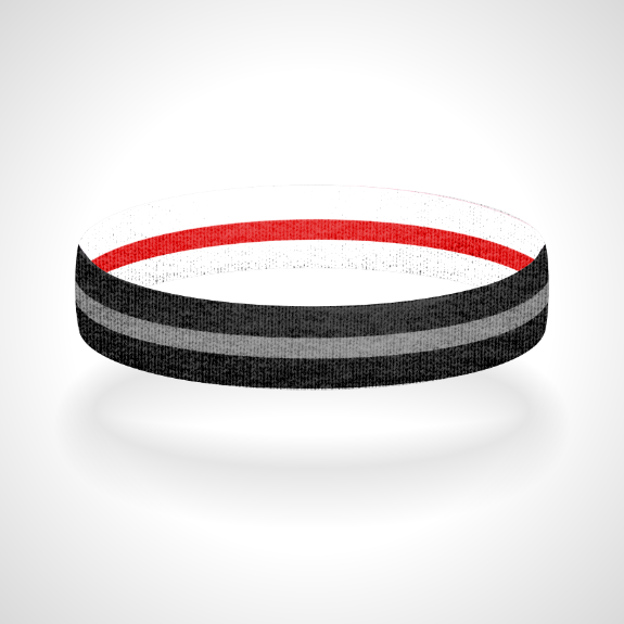 Reversible Thin Silver Line Wristband Bracelet - Pick a 2nd Thin Line Color